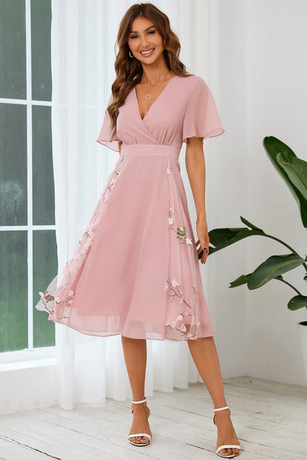 Robe Midi Aérienne Chic - gallery 2