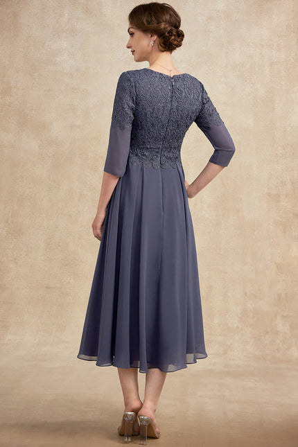 Robe Midi Élégance Ombre - gallery 5