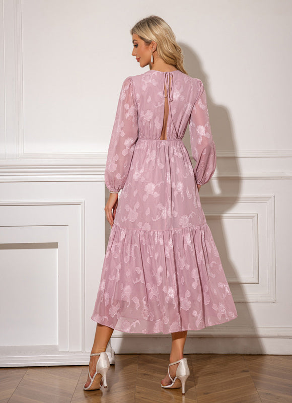 Robe Midi Chic Volants - gallery 2