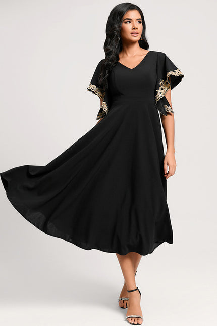 Robe Midi Longue Élégante - gallery 5