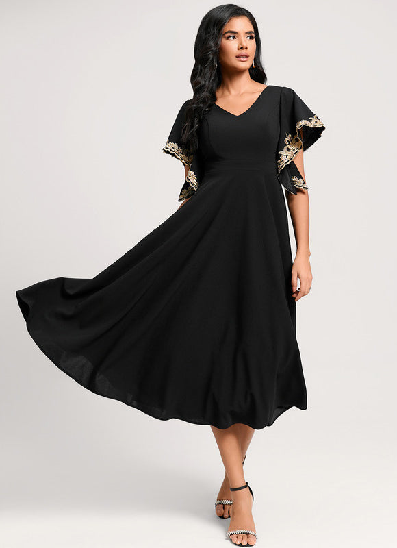 Robe Midi Longue Élégante - gallery 5
