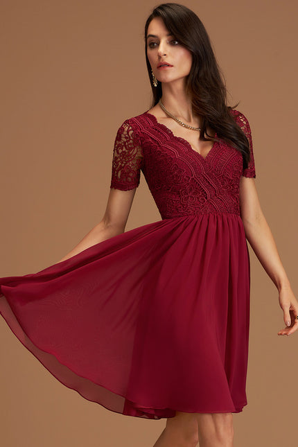 Robe Midi Aérienne Corail - gallery 2