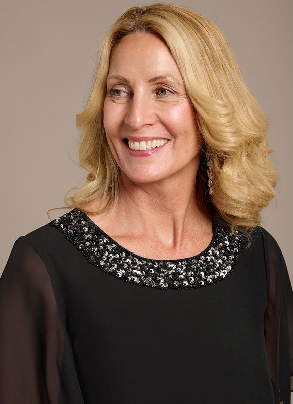 Robe Midi Mère Chic - gallery 1