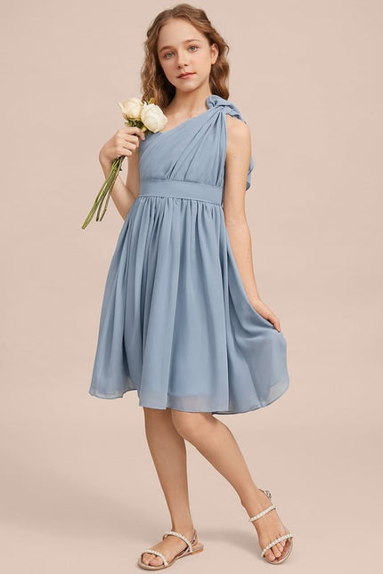 Robe Midi Chiffon Céleste - gallery 4
