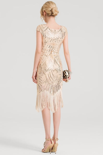 Robe Midi Éclat Pailleté - gallery 3