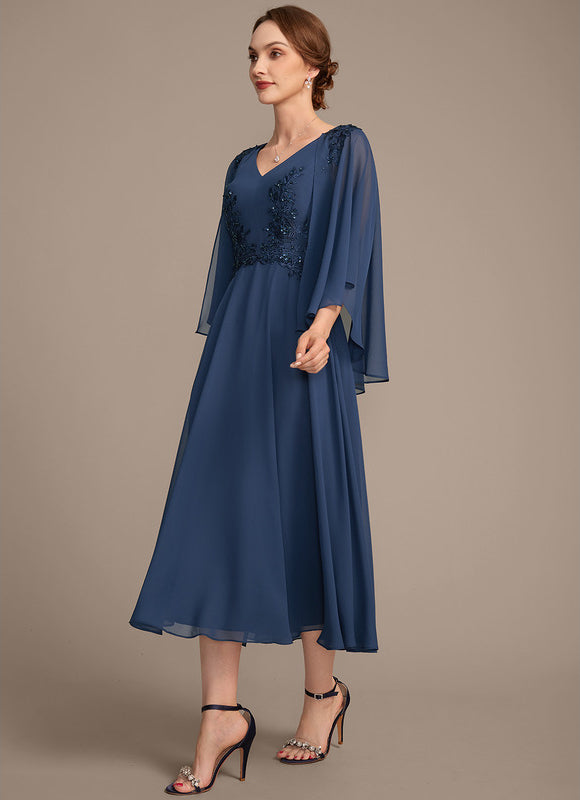 Robe Midi Fluide Nuit - gallery 4