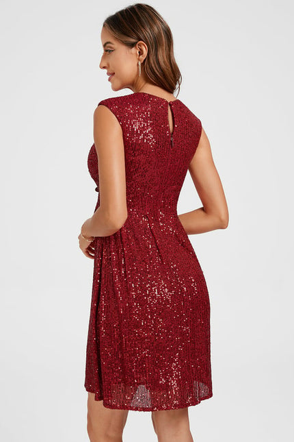 Robe Midi Cocktail Scintillante - gallery 6