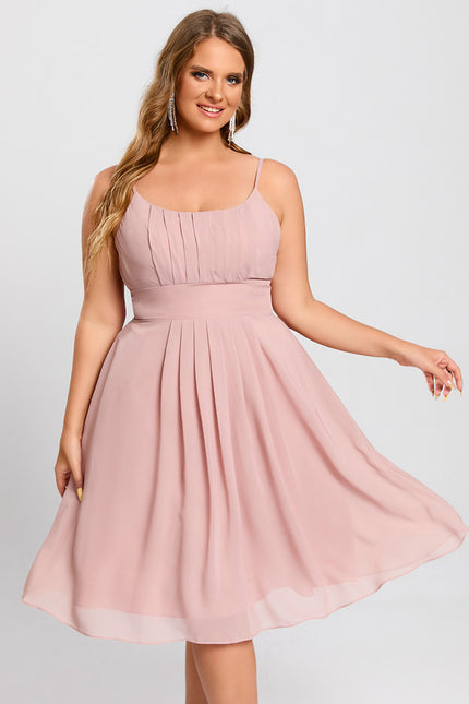 Robe Midi Mousseline Rose - gallery 7