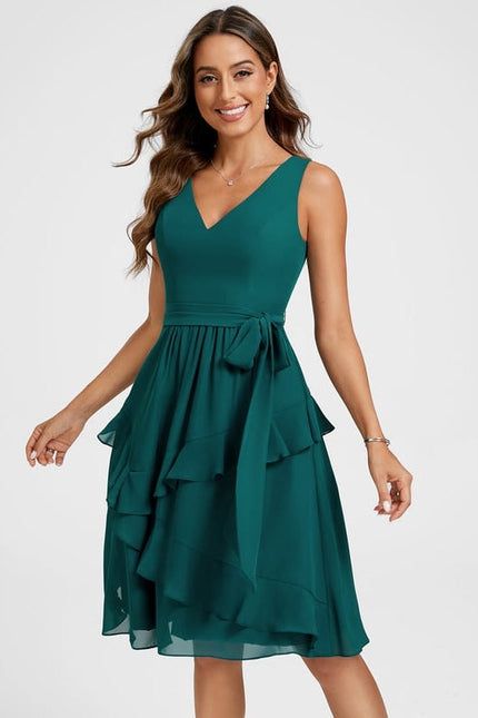 Robe Midi Vert Sauge