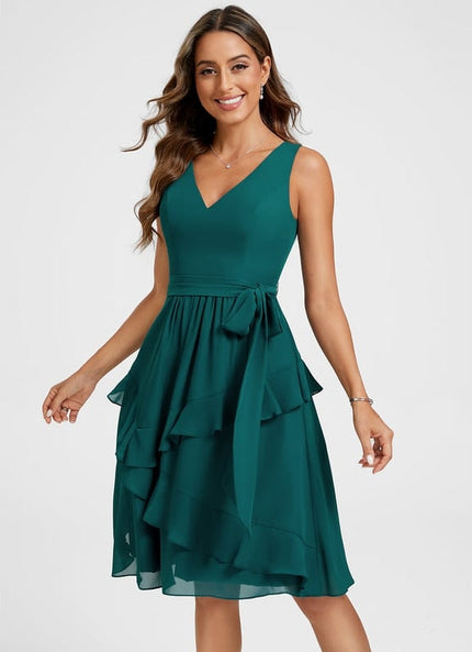 Robe Midi Vert Sauge