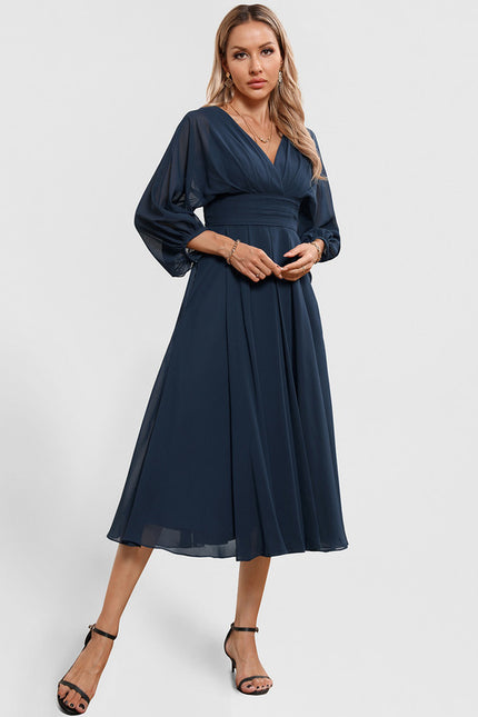 Midi Robe De Cocktail Pour Mariage Chic - gallery 2