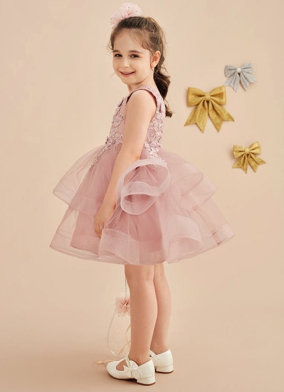 Robe Midi Tulle Fleurie - gallery 5