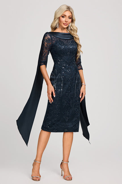 Robe Midi Sirène Brodée
