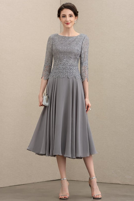 Robe Midi Flottante Lavande