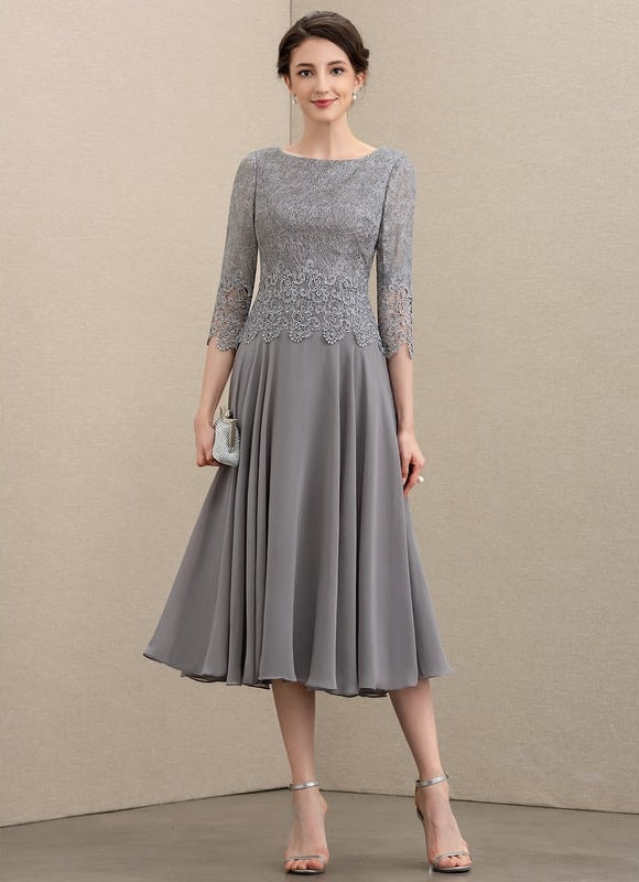 Robe Midi Flottante Lavande