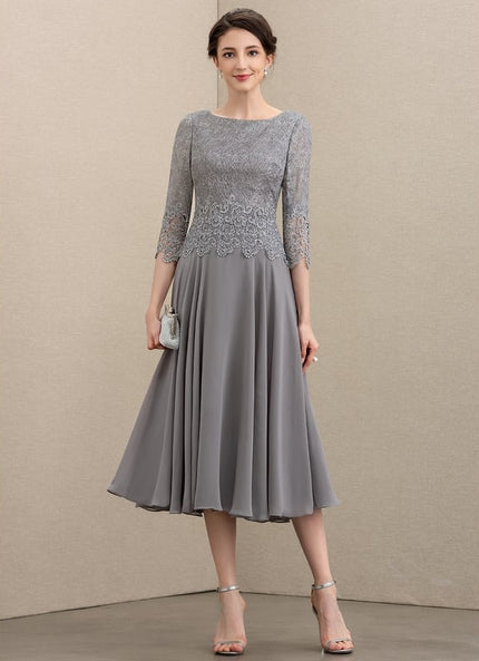 Robe Midi Flottante Lavande