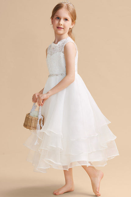 Robe Midi Enfant Organza - gallery 1