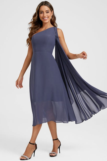 Midi Robe Légère Été Fluide