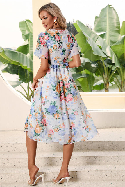 Robe Midi Florale Légère - gallery 1