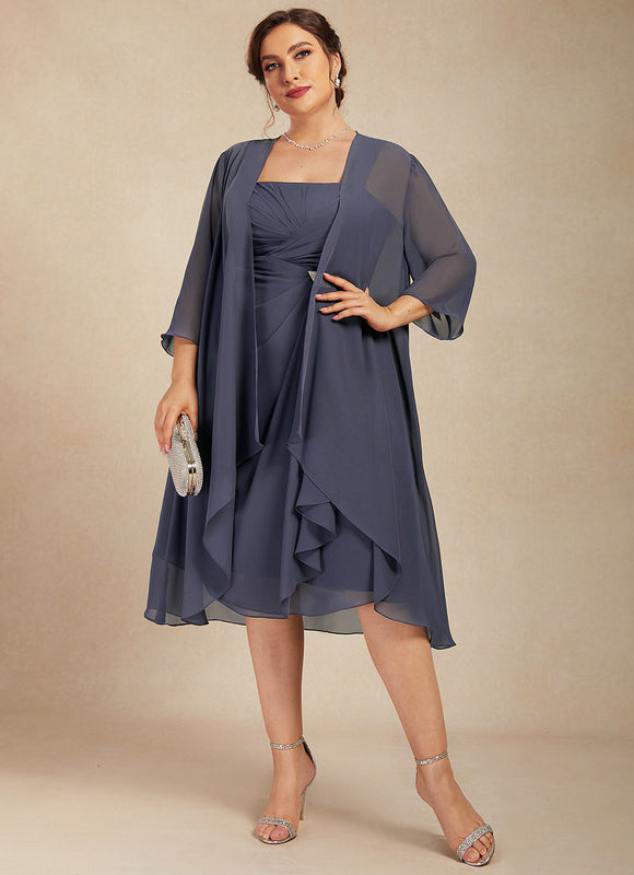 Robe Midi Élégance Minuit - gallery 9