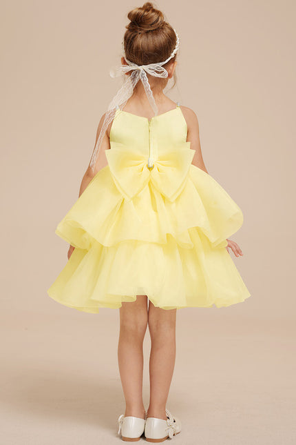 Robe Midi Jaune Volante - gallery 5