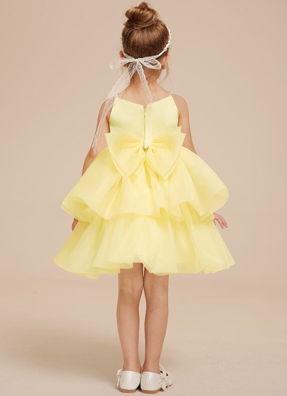 Robe Midi Jaune Volante - gallery 5