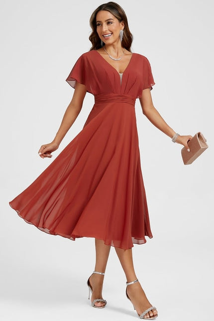 Robe Midi Cache Coeur - gallery 2