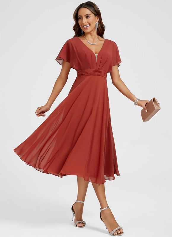 Robe Midi Cache Coeur - gallery 2