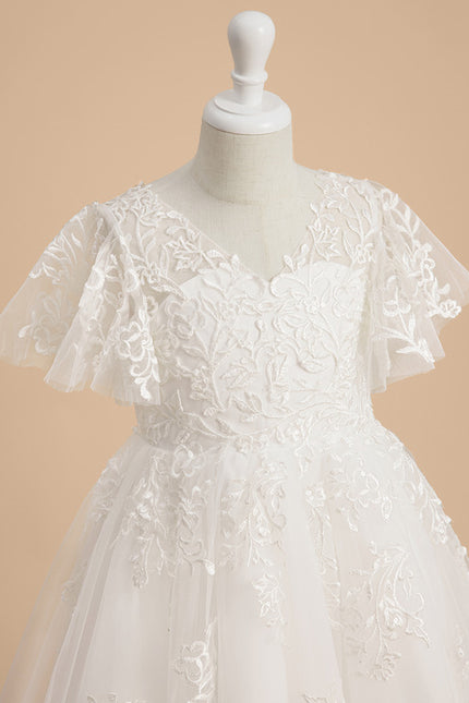 Robe Blanche Midi Mariage - gallery 4
