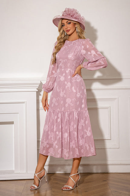 Robe Midi Chic Volants - gallery 3