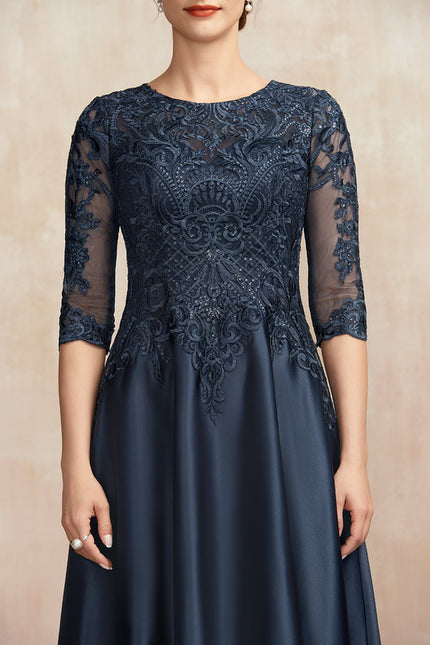 Robe Midi Chic Satin Éthique - gallery 6