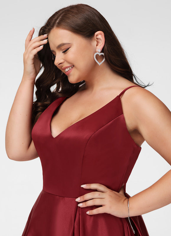 Robe Midi Gala Satinée - gallery 9