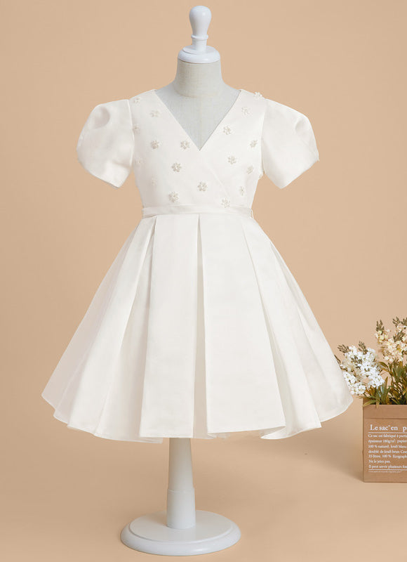 Robe Midi Satinée Cérémonie