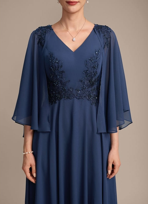 Robe Midi Fluide Nuit - gallery 7