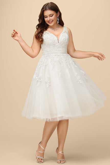 Robe Midi Tulle Écrue - gallery 7