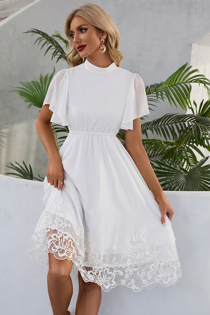 Robe Midi Aérienne Élégante - gallery 2