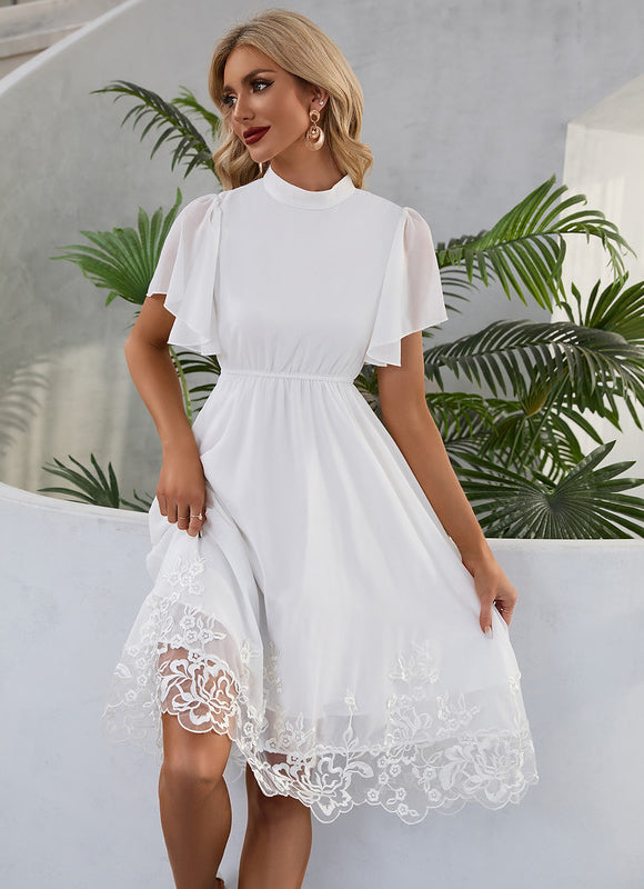 Robe Midi Aérienne Élégante - gallery 2