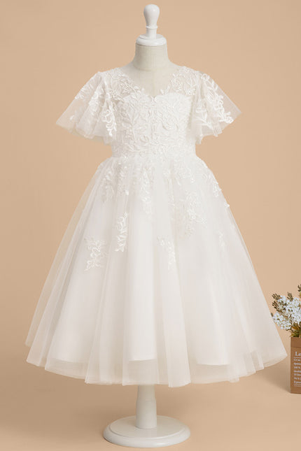 Robe Blanche Midi Mariage - gallery 1