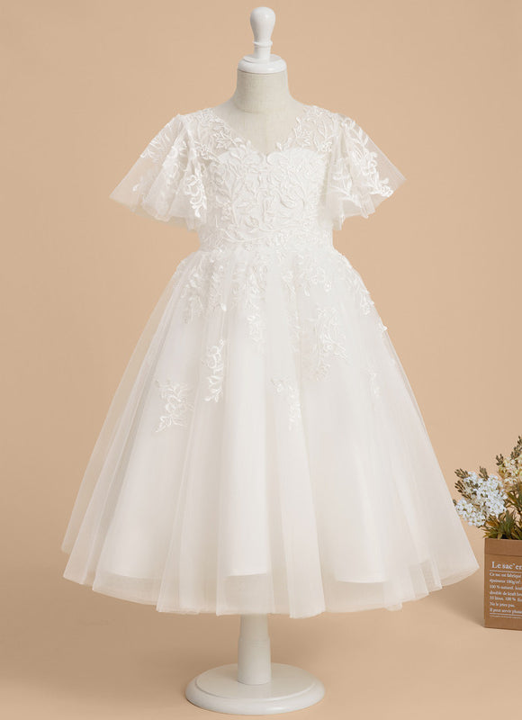 Robe Blanche Midi Mariage - gallery 1