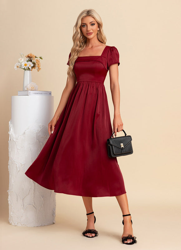 Robe Midi Émeraude Chic - gallery 4