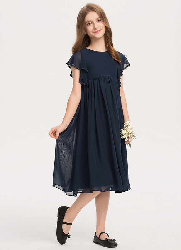 Robe Midi Étoile Marine - gallery 1