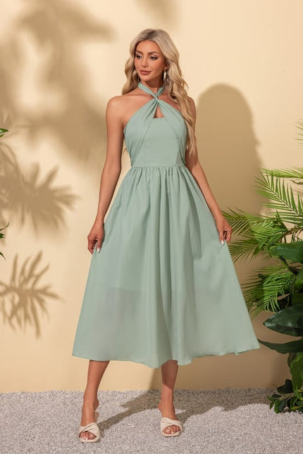 Robe Midi Bretelles Bershka - gallery 4