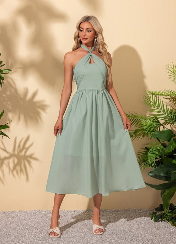 Robe Midi Bretelles Bershka - gallery 4