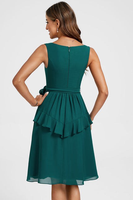 Robe Midi Vert Sauge - gallery 5