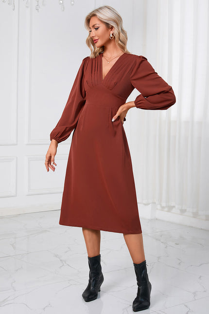 Robe Midi Sienna Élégante - gallery 3