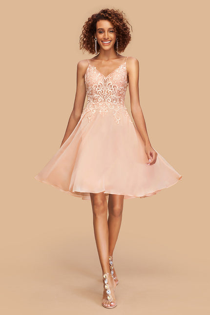 Robe Midi Aérienne Corail - gallery 3