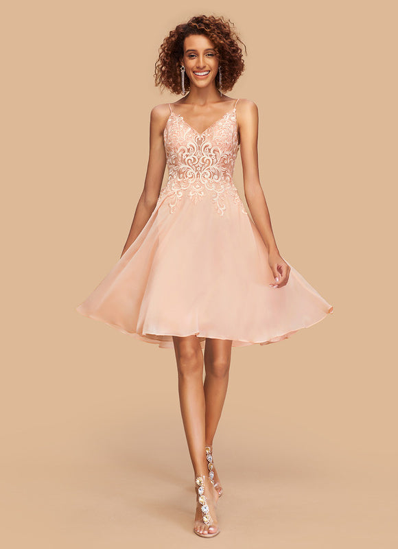 Robe Midi Aérienne Corail - gallery 3
