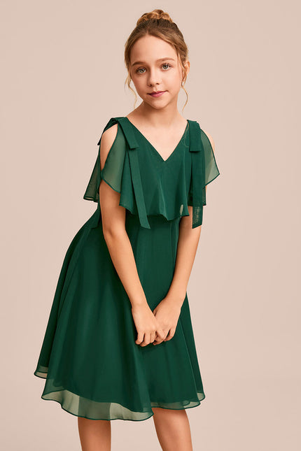 Robe Midi Émeraude Légère - gallery 3