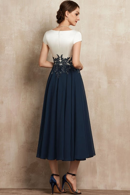 Robe Midi Élégante Nuit - gallery 3