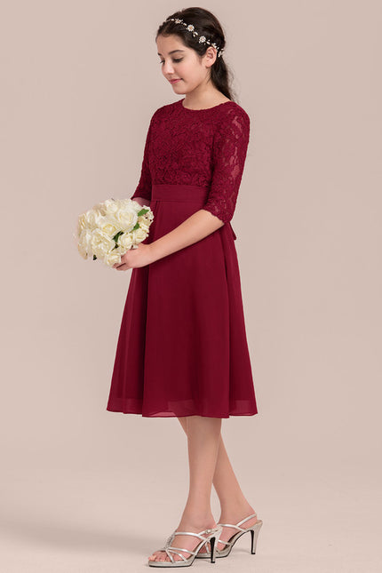 Robe Midi Bleu Élégance Aérienne - gallery 2